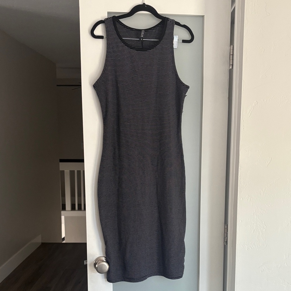 COTTON ON Bodycon Dress Black Kirsty Racerback Bodycon Dress size medium